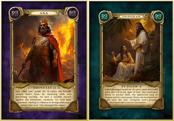 The Madison Church of Christ used AI to create Bible trading cards depicting the judges and kings found in Scripture. 